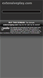 Mobile Screenshot of extensiveplay.com